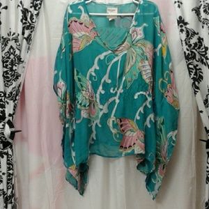 Butterfly flowy blouse